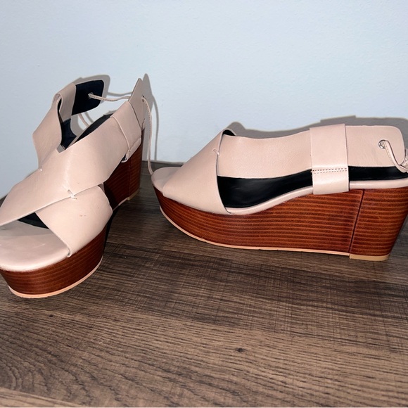 Rebecca Minkoff Calla Wedge Platform Sandals - Picture 2 of 4